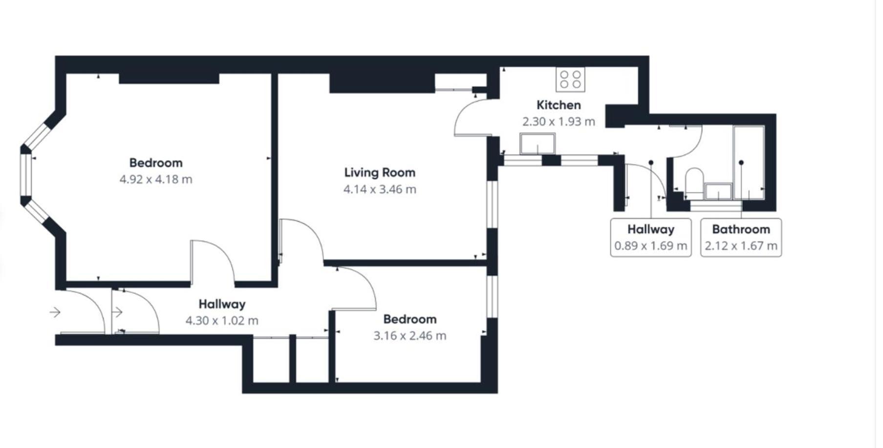 Belford Apartment, Close To 타인마우스 외부 사진